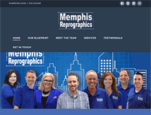 Tablet Screenshot of memphisreprographics.com